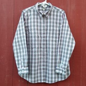 Lady's LL Bean boyfriend shirt in EUC
